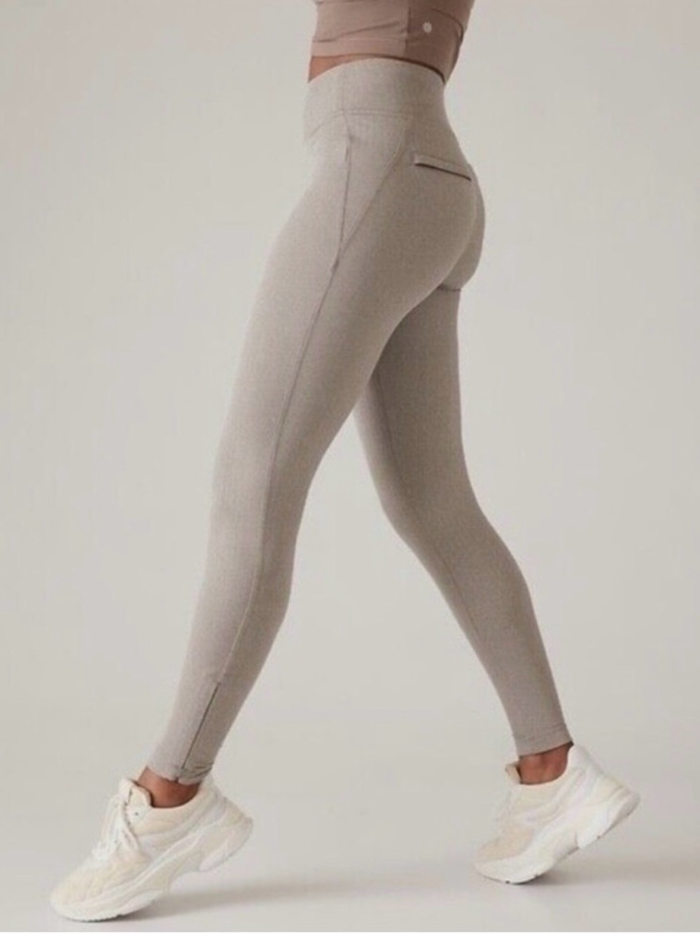 Athleta Herringbone Delancey Leggings